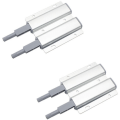 Miniatyrbilde 1 av 4: Stykker Aluminium Magnetisk Lås Dørlukker Push Open Demper, Push for å åpne magnet skapdør