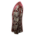 Pikkukuva 3 / 5: Blazer Luxury Gold Shiny Printed Slim Fit Button Puku 54