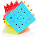 Miniatyrbild 2 av 4: Färg fem-ordningens Rubiks kub