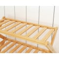 Miniatyrbillede 2 af 5: Etageskostativ, Foldbart bambusskostativ, Velegnet til hjemmet, Stuen, Balkon 40 cm Længde
