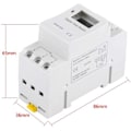 Pikkukuva 5 / 5: LCD-ajastin Viikoittainen sähköajastin Digitaalinen ajastinkytkin 15A (220V)