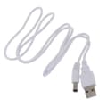 Miniatyrbilde 5 av 5: USB 2.0 A-type hann til 5,5x2,5 mm DC 5V strømkontakt USB DC5V ladekabel 1m[ht] 1m