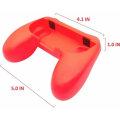 Miniatyrbild 3 av 5: Grepp kompatibla med Joy Con för Switch & OLED-modell, Comfort Joystick Grips - Blå och Röd (2 förpackningar)