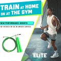 Miniatyrbilde 4 av 5: Hopprep - Speed ​​Rope, justerbar for boxning, resor green
