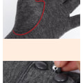 Miniatyrbillede 2 af 5: Winter Warm Fleece Handsker, Touch Screen Handsker Brown
