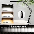 Pikkukuva 2 / 5: LED-pöytälamppu, 14 W:n kokoontaitettava Architect-pöytälamppu kiinnikkeellä, 10 kirkkaustasoa x 3 väritilaa, säädettävä pöytälamppu