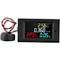 Miniatyrbild 1 av 5: AC 80-300V digital amperemeter och voltmeter multifunktionsmätare D69-2049 digital amperemeter och voltmeter