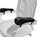 Miniatyrbillede 3 af 5: 2 STK Ergonomisk Stol Armlæn Pude Albue Pad Dekompression Kontorstol Gaming Stol Armlæn med Memory Foam Armlæn,