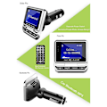 Pikkukuva 3 / 5: Fm12b 1,44 tuuman LCD-näyttö Bluetooth-auton MP3-soitin Handsfree langaton FM-lähetinradiosovitin