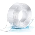 Miniatyrbillede 1 af 5: Tyk 2MM*bredde 3CM*længde 5M sømløs nano magisk tape skridsikkert universalmærkat,