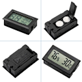 Miniatyrbillede 2 af 5: Mini digitalt LCD termometer Hygrometer Temperatur fugtighedstester (3 STK)