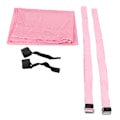 Miniatyrbild 1 av 2: Rosa Aerial Strap - Stark Elastisk Bensträckare med Vikbar Design för Flexibilitetsträning, One Size Fits All