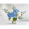 Miniatyrbillede 5 af 5: 3 stk 21 tommer hvid kunstig hortensia Large Real Touch Realistic Natural Hydrangea replikaer til hjemmefestdekoration
