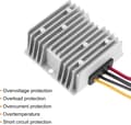 Miniatyrbild 3 av 6: DC 8-40V til 13.8V strømomformer 10A 138W spenningsregulator IP67 vanntett transformatorforsyningsmoduladapter for bil lastebil solsystem -