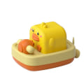 Miniatyrbillede 1 af 4: 6-delt sæt net berømthed lille gul and baby badelegetøj børnebadeværelse tegneserie vandlegetøj sommer swimmingpool vandlegetøj