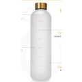 Miniatyrbillede 2 af 3: Space Cup Stor kapacitet Transparent Frosted Kedel Galvaniseret Kobber Låg Rustfrit Stål Låg 1000ml (Hvid)