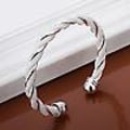 Miniatyrbilde 1 av 2: Twisted Wire Pattern Armbånd for kvinner