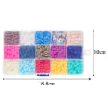 Miniatyrbild 2 av 5: 15 Grids Color Soft Clay Handgjord DIY Box