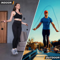 Miniatyrbild 5 av 5: Viktad hopprep No Line Speed ​​Rope För Fitness Workout för graffiti red black ball