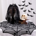 Miniatyrbillede 3 af 5: 8 stk halloween dugesæt med edderkoppespind