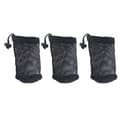 3st Golf Mesh Bag Nylon Golf Ball Net Bag Utility Accessory Organizer för 12 till 16 bollar
