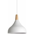 Miniatyrbilde 1 av 4: Creative Simple Pendellampe E27 Innendørsbelysning Lysekrone Suspensjon Soverom Stue (Hvit) - Hvit