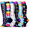 Pikkukuva 1 / 5: Kompressiosukat naisille ja miehille Circulation 6 paria set3 L XL
