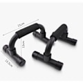 Miniatyrbilde 4 av 4: stk I-formet Multifunksjonelt Push-up Stativ, Hjemmetreningsutstyr - Sort