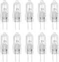 10 stk, G4 Halogenlampe 12v 35w Stiftlampe Varmhvit