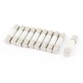 Trög 250 V 5 A T5 A keramisk rörsäkring, 10 st 5 x 20 mm