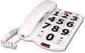 Eldrefon med store knapper, fasttelefon for eldre med hørselshemming