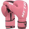Miniatyrbild 2 av 4: Boxningshandskar - Rosa - Mytra Fusion Real Tech - Handskar för stansning, kickboxning, sparring, Muay Thai och strid - 14 oz Rosa 14 OZ
