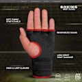 Miniatyrbild 2 av 5: Sousgants Boxe - Farabi Sports - Barn - Andningsbart Polyester - Gelvaddering - Mixad Svart XS