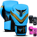 Miniatyrbild 1 av 5: Boxningshandskar - Mytra - Fusion Hexa Tech - 16 OZ - Syntetiskt Läder - Blå Blå 16 OZ