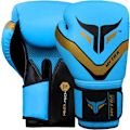 Miniatyrbild 4 av 5: Boxningshandskar - Mytra - Fusion Hexa Tech - 16 OZ - Syntetiskt Läder - Blå Blå 16 OZ