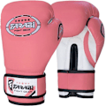 Miniatyrbild 4 av 6: Boxningshandske - Farabi Sports - Barn - 6 OZ - Syntetskinn - Rosa Rosa 6 oz