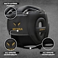 Miniatyrbild 6 av 6: "Boxningshjälm - Mytra - Fusion C1 - Fullständigt Skydd - Syntetläder - One Size - Svart" Svart 1