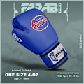 Miniatyrbild 5 av 6: Boxhandskar - Farabi Sports - Barn - 6 OZ - Syntetläder - Blå Blå 6 oz