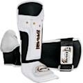 Miniatyrbild 2 av 5: Farabi Sports Shin Guards för barn - Muay Thai, Kickboxning, Martial Arts One Size - Vit VIT XS/S