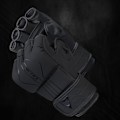 Miniatyrbild 4 av 6: MMA-handskar - Mytra Fusion - BS-22 - Grappling - Svart - Syntetläder SVART XL