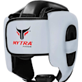 Miniatyrbild 5 av 5: Boxningshjälm - Mytra - Fusion AD1 - Syntetiskt Läder - Optimal Skydd - Klar Sikt Vit S / M