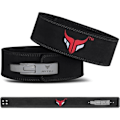 Miniatyrbild 1 av 4: Mytra Fusion Bodybuilding Bälte 100% Äkta Läder - Svart - Unisex - Vuxen - Bodybuilding - Tyngdlyftning svart