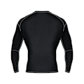 Miniatyrbild 2 av 4: T-shirt kompression Mytra Fusion unisex – Rashguard Dry-Tech andningsbar och anti-UV – Svart/Grå Svart grå jag