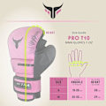 Miniatyrbild 4 av 4: MMA-handskar - Mytra Fusion - Kvinna - 7oz - Ventilerad handflata - Rosa Rosa jag
