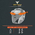 Miniatyrbild 3 av 5: Boxningshjälm - Mytra - Fusion AD1 - Fullständigt skydd - Syntetiskt läder - Ergonomisk komfort Blå S / M