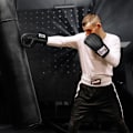 Miniatyrbild 3 av 6: Gants de Sac - Farabi Sports - Gants de Boxe & Träning - Syntetiskt Läder - MMA, Boxning, Kickboxning - Svart Svart M