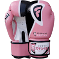Miniatyrbild 1 av 5: Boxningshandskar - Farabi - Rosa - 10 OZ - Syntetläder - Kvinna Rosa 10 OZ