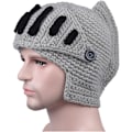 Miniatyrbild 4 av 5: Kreativ Barbarisk Stickad Skägghatt Rolig Stickad Hatt Peruk Beanie Hatt Skägg Ansiktsmask