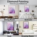 Miniatyrbild 3 av 5: (30x40cm) Diamantmålningssatser för vuxna, Diamantkonst för Adu