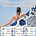 Miniatyrbilde 2 av 5: 70cmx140cm Mikrofiber Strandhåndkle, Mikrofiber Strandhåndkle, Mikrofiber Strandhåndkle Strandhåndklær, Strandlaken, Mikrofiber